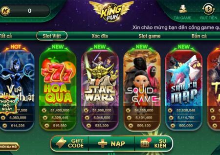 Quay Slot Việt Kingfun – Trải Nghiệm Đỉnh Cao Dành Riêng Cho Người Việt!