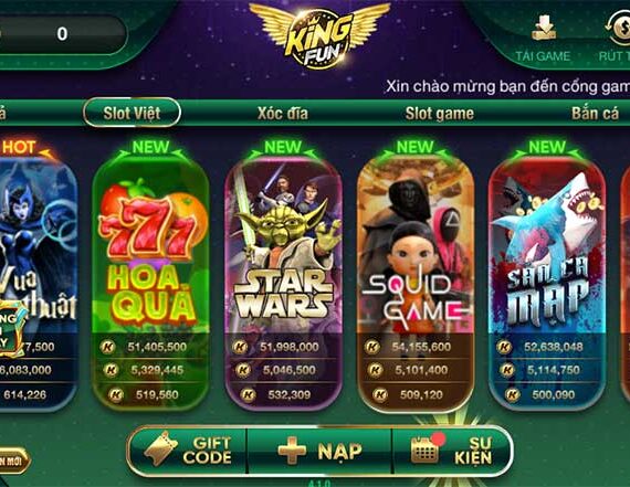 Quay Slot Việt Kingfun – Trải Nghiệm Đỉnh Cao Dành Riêng Cho Người Việt!